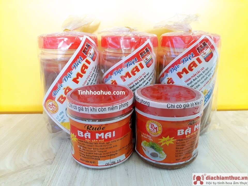 Mắm ruốc Bà Mai