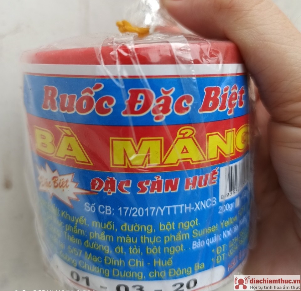 Mắm ruốc Huế Bà Mảng