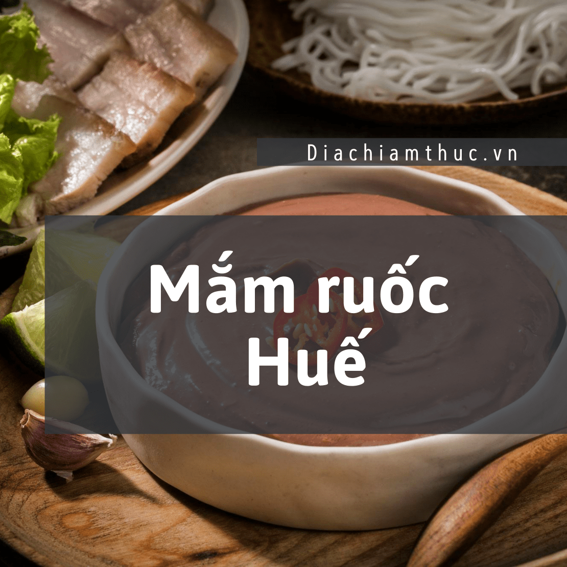 Mắm ruốc Huế