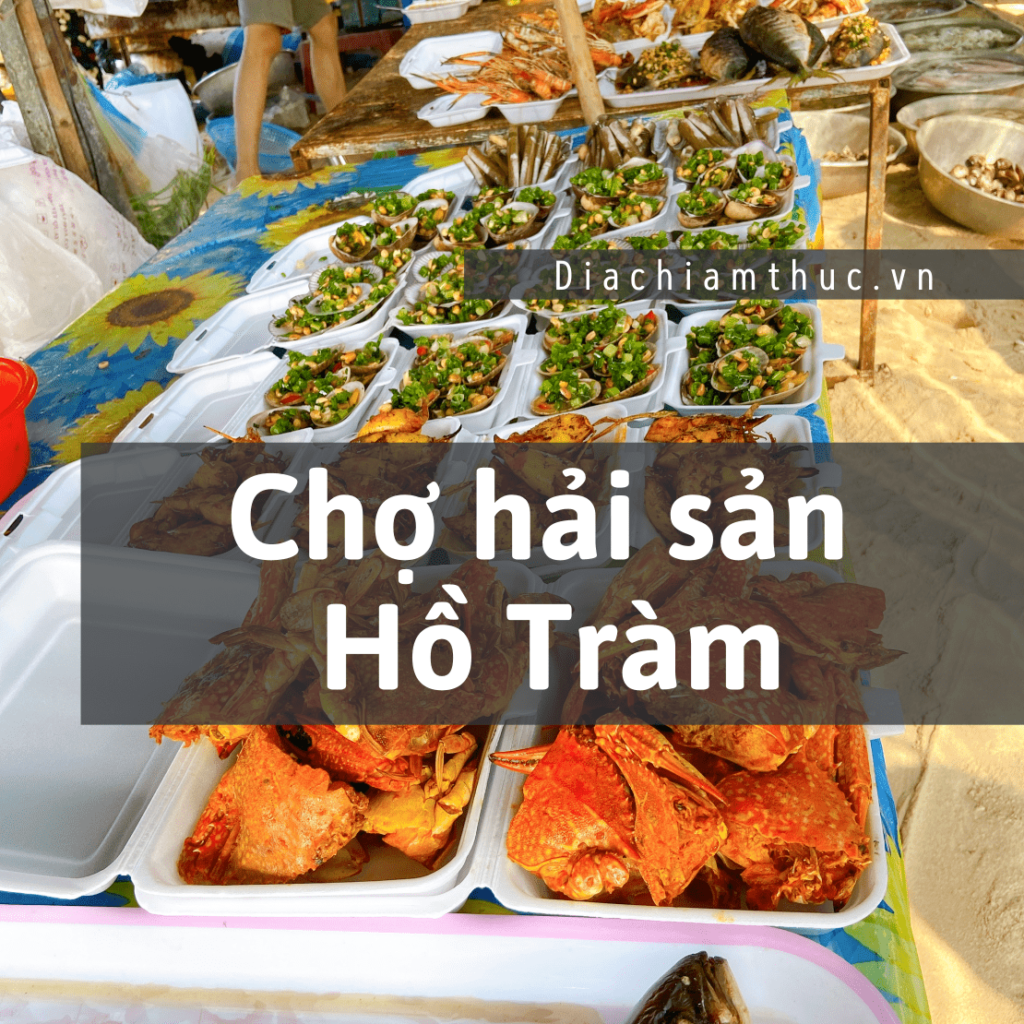 Chợ hải sản Hồ Tràm