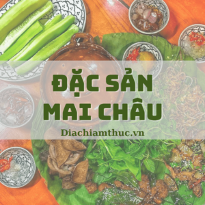 Đặc sản Mai Châu