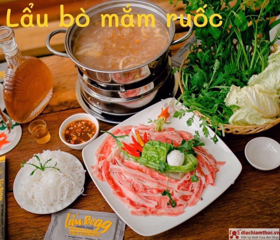 Lẩu Bò Mắm Ruốc 99