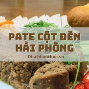 Pate cột đèn Hải Phòng