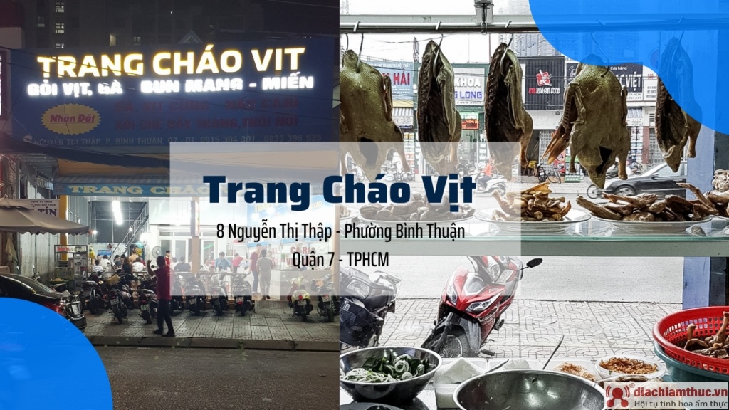 Quán Trang cháo vịt