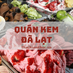 Quán kem Đà Lạt