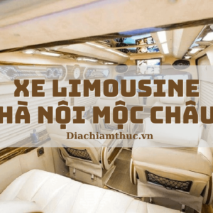 Xe Limousine Hà Nội Mộc Châu