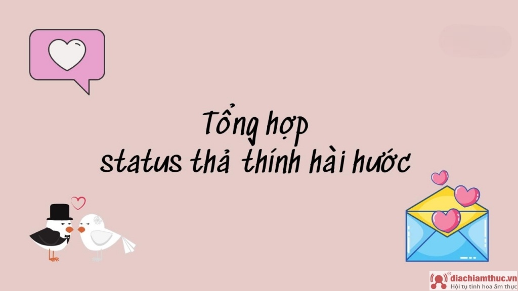 Caption hài hước thả thính