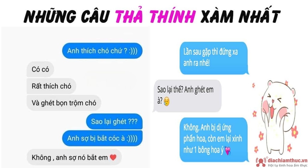 Những Câu Thả Thính Xàm Nhất