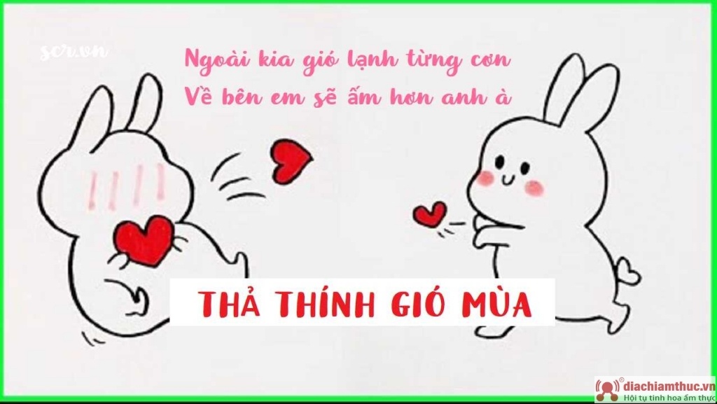 Những câu Cap thả thính mùa đông đốn tim Crush