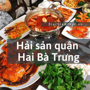 Quán hải sản quận Hai Bà Trưng