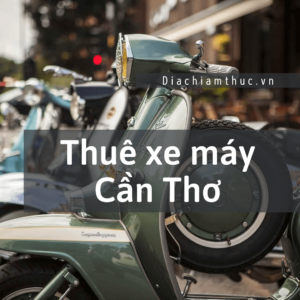 Thuê xe máy Cần Thơ