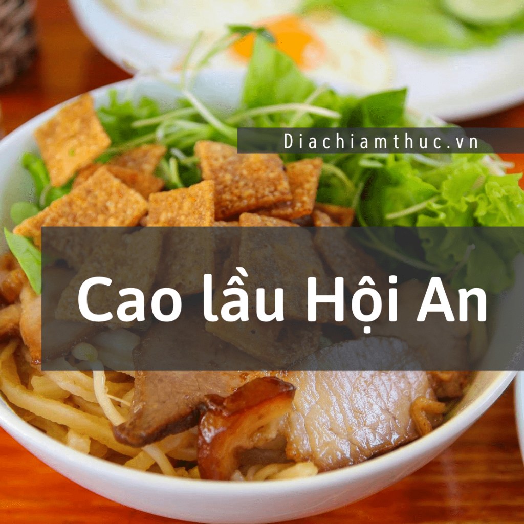 Cao lầu Hội An