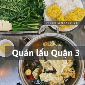 Quán lẩu Quận 3